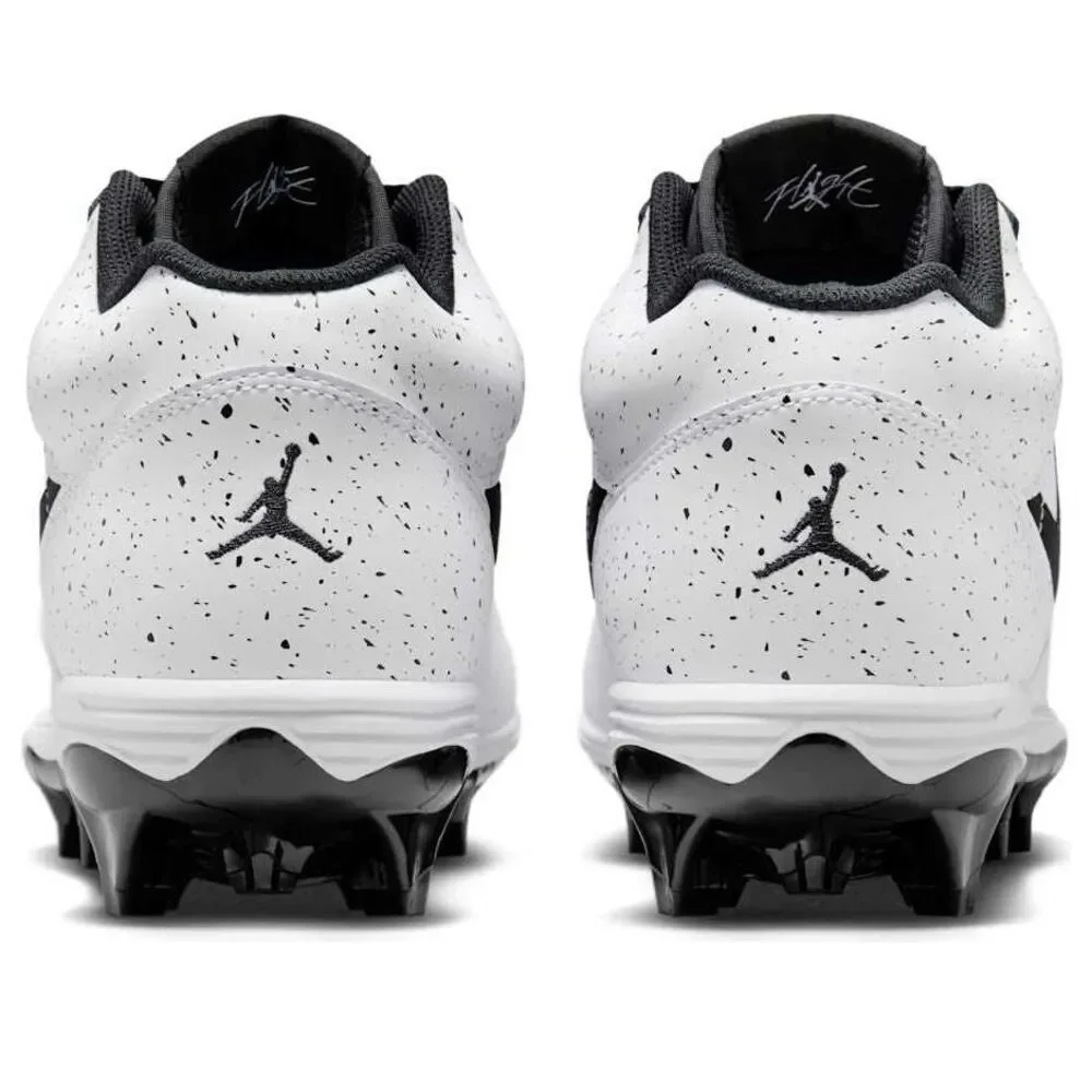 Air Jordan Stadium 90 Low TD White Black Football Cleats